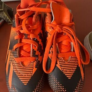 adidas Kids' Black and Orange Sneakers